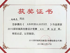 Shenzhen Assistive Device Design Award von 2013